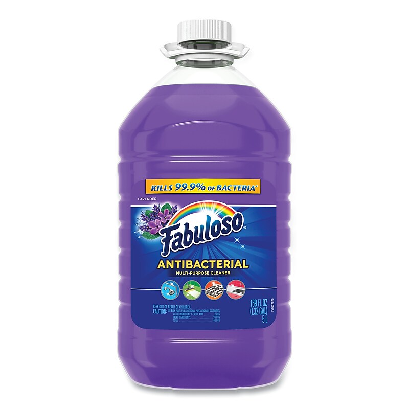 Fabuloso Antibacterial Multi-Purpose Cleaner, Lavender Scent, 169 oz., 3/Carton (CPC99507) image 1