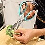 Westcott Kitchen Comfort Grip Titanium Heavy Duty General Purpose Scissors, Pointed Tip, Teal, 4/Pack (00828)~#|#~E243B21C-D7D6-4268-9E386566824A58B7_sc7