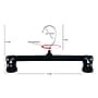 Nahanco 12" Plastic Pinch Grip Skirt/Slack Bottom Hanger, Swivel Hook, Clear, 200/Pack (6012)~#|#~E245CADA-C5A3-4743-B5F04A1F93AB71A1_sc7