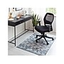 Anji Mountain Rug'd Tromso Carpet & Hard Floor Chair Mat, 36" x 48", Blue/Black/Gray (AMB9035)~#|#~E2478AF7-71E0-4E37-94686053072A3115_sc7