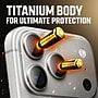 SaharaCase ZeroDamage Titanium Glass Camera Lens Protector for iPhone 17 Pro/iPhone 17 Pro Max, Silver, 2/Pack (ZD00189)~#|#~E247E99F-843E-4168-8D95AB38722269B7_sc7
