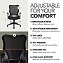 HON Wave Mesh High-Back Task Chair, Synchro-Tilt, Adjustable Arms, Black Sandwich Mesh Seat (BSXVL702MM10)~#|#~E24BDF5E-8BEE-41E2-90F39E2C94C64374_sc7