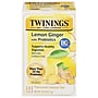 Twinings Probiotics Lemon and Ginger Herbal Tea Bags, 18/Box (F16483)~#|#~E24CD17C-12AE-40AD-A434B475956A923E_sc7