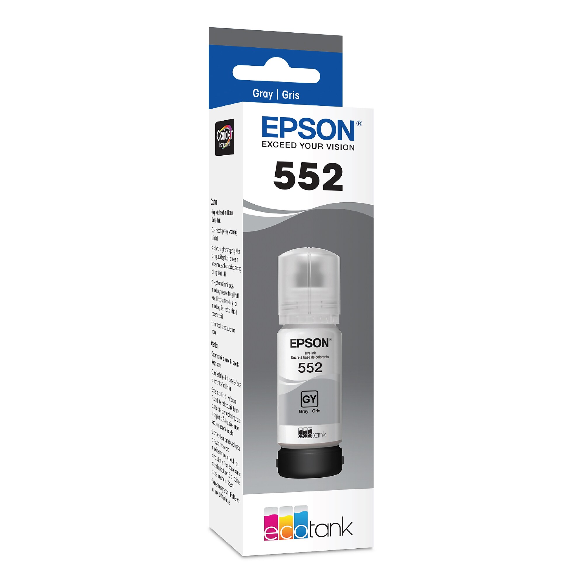 Epson T552 Gray High Yield Ink Cartridge Refill Sansujyuku sansujyuku.com