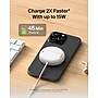 Belkin BoostCharge Pro Magnetic Wireless Charging Pad with Qi2, 15W, White (WIA011fqWH)~#|#~E24D7F69-607F-4171-B68457557CFABCA8_sc7