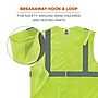 Ergodyne GloWear 8215BA High Visibility Sleeveless Safety Vest, ANSI Class R2, Lime, Large (21075)~#|#~E24EF879-FEFC-49B3-92C6E9239A9345B2_sc7