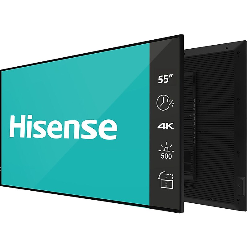 Hisense GM50D Series 55" 4K UHD Digital Signage Commercial Display for Digital Signage (55GM50D) image 1
