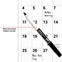 2027 Staples 24" x 36" Yearly Dry Erase Wall Calendar, Reversible, Gray (ST58449-27)~#|#~E25BC0AC-D877-40B2-B051602354A2F9D9_sc7