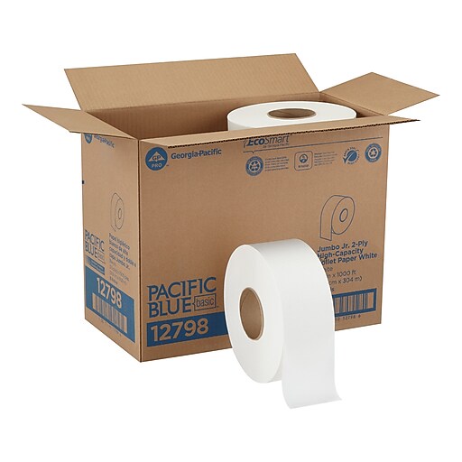 Georgia Pacific Blue Basic Recycled Jumbo Jr. Toilet Paper