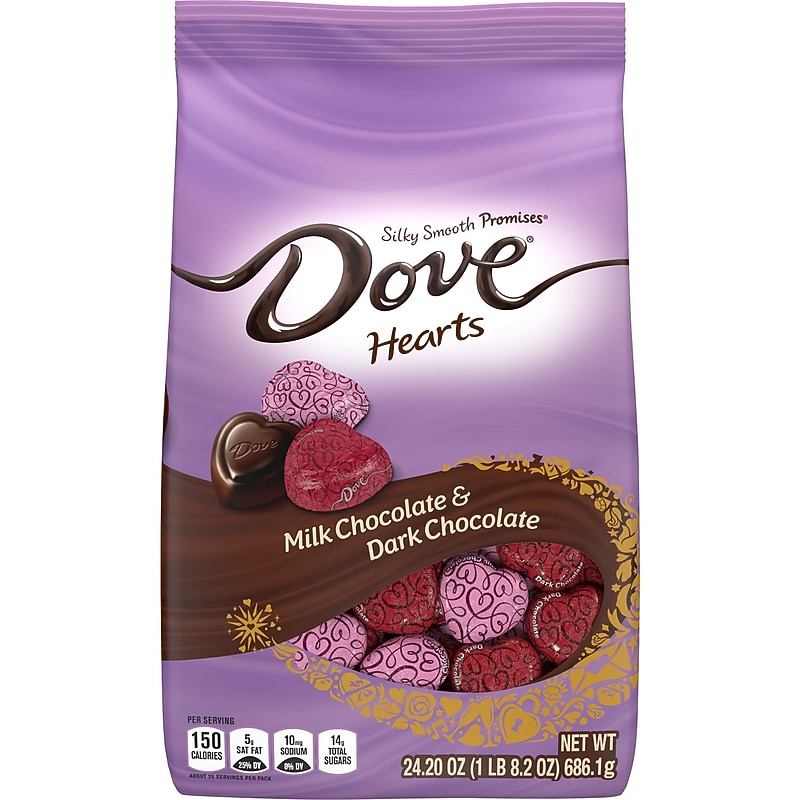 Dove Promises Chocolate Candy Hearts, 24.2 oz. (MMM59450) image 1