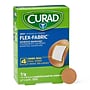 Curad Flex-Fabric 7/8" Fabric Spot Adhesive Bandages, Natural, 100 Bandages/Box, 12 Boxes/Carton (NON25502)~#|#~e25f5b00-ab3b-49ed-874fda459a52e1a2_sc7