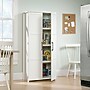 Sauder HomePlus 69"H Storage Cabinet with 4 Shelves, White (424001)~#|#~E25F825E-D2C3-4364-AC4659B784F948EE_sc7