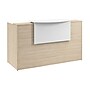 Bush Business Furniture Arrive 72"W Reception Desk with Counter and Mobile File Cabinet, Natural Elm (ARV008NE)~#|#~E2604604-ED9B-4505-B90FE3BE0C8E0827_sc7