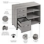 Bush Business Furniture Hustle 30"H Storage Cabinet with 3 Shelves, 3 Drawers, Platinum Gray (HUF140PGSU)~#|#~E2628CFC-AAB0-4062-B25C274A87C44C95_sc7