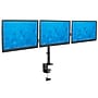 Mount-It! Fully Adjustable Triple Computer Monitor Mount, Holds 13" to 27" Screens, Black (MI-1753)~#|#~E262D27F-62C7-4E11-B1AAA386A5BE1E19_sc7