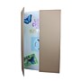 Flipside Tri-Fold Presentation Board, 36" x 48", Corrugated, Bleached White, 24/Carton (30042-24)~#|#~E26418F5-1590-463A-BA949F5B2A1EF65A_sc7