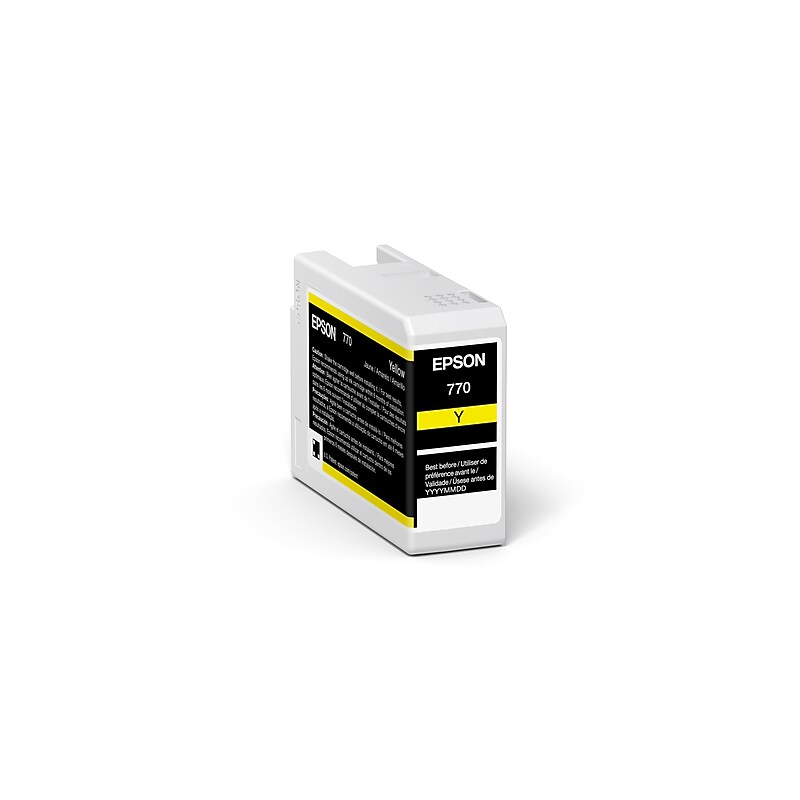 Epson T770 Ink Yellow Standard Yield Ink Cartridge (T770420) image 1