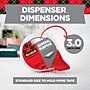 Scotch Packing Tape with Dispenser, 1.88" x 54.6 yds., Clear (3350-RD-36GC)~#|#~E26B2714-E172-4983-8EEB6D5A2DCF6E81_sc7