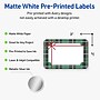 Avery Rectangle Multipurpose Labels, 2" x 3", White, 80/Pack (19479370407)~#|#~E2712A70-BB55-488C-AEB07296EE1E5A31_sc7