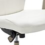 La-Z-Boy Baylor Ergonomic Faux Leather Swivel Executive Chair, White (CHR10085A)~#|#~E2723982-C30B-4CD3-A35549AA2E22BAF7_sc7
