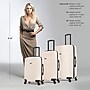 InUSA Resilience 3-Piece Hardside Spinner Luggage Set, TSA Checkpoint Friendly, Sand (IURESSML-SAN)~#|#~E27A36A4-9D5D-4380-BEF204B28437E64D_sc7