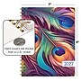 2027 Excello Brands 7.8" x 9" Weekly & Monthly Standard Planner, Paperboard Cover, Pastel Peacock (FSHN-CY27-79-61)~#|#~E28F42AA-3DF6-47FF-A6924468CA6250C4_sc7
