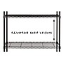Honey-Can-Do 5-Shelf Metal Unit, 36"W, Black (SHF-09627)~#|#~E2950B27-2624-474A-AF38B6399D74A632_sc7