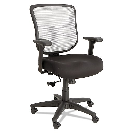 Alera Elusion Mid Back Mesh Task Chair White