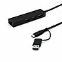 4XEM 3-Port USB-C & USB-A Hub, Black (4XUSBCAHUB3ATAA)~#|#~E29BE356-86F6-465B-AE4E2A2EE2E86AE2_sc7