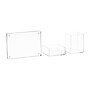 Mind Reader Plastic Desk Organizer Set,  Clear, 3 Pieces (DESK3PAC-CLR)~#|#~E2A0139B-A09A-4E39-AD5F89AB30D8A34A_sc7
