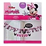 Party City Minnie Mouse Forever Personalized Birthday Double Banner Kit, Pink/Black, 2/Pack (AM122492)~#|#~E2A500F8-B3AA-46B5-8DED4DEF7092AD3A_sc7