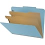 Medical Arts Press Pressboard Classification Folder, 2 Dividers, 2" Expansion, Letter Size, Blue, 10/Box (DV-T42-26-3BLU)~#|#~E2A57EE7-30AE-4086-942AFC2AF2930816_sc7
