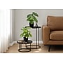Monarch Specialties Inc. 13" Artificial Monstera and Calthea in Pot, 2/Set (I 9584)~#|#~E2A61B7A-E138-4A09-8629D0BC2ECFAA02_sc7