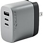 ALOGIC Rapid Power USB-A/USB-C Wall Charger for Multiple Brands, Space Gray/Black (WCM3X67-SGR)~#|#~E2AA87E9-3A8F-4DE3-AD023C07AD6581CE_sc7