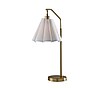 Adesso Lyra 26" Incandescent Table Lamp, Antique Brass/White (2607-21)~#|#~E2AB5549-944A-44BB-B868F141902BD62F_sc7