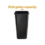 Coastwide Professional™ Indoor Trash Can Without Lid, Black Soft Molded Plastic, 10.25 Gallon (CW56433)~#|#~E2ABF4AF-0A0A-4601-9C88ACB2FC5F1771_sc7