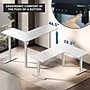 Mount-It! XL 75"W Electric Corner Adjustable Standing Desk, White (MI-15029)~#|#~E2AC02A9-6082-48F0-A5424E11E3B7F4A3_sc7
