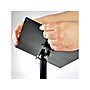 Azar Sign Holder, 9.75" x 46.5", Freestanding, Black, Plastic (300356-BLK)~#|#~E2AF799D-1C7E-46C7-83D7057BA6FB7A4C_sc7