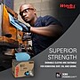 WypAll PowerClean X80 Fabric Cleaning Wipers, 16.8" x 12.5", Blue, 160 Wipers/Box, 160/Carton (41041)~#|#~E2B108B2-26F0-4D9A-99DBD5A843BEA6CA_sc7