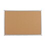 Staples Cork Bulletin Board, Aluminum Frame, 3'W x 2'H (28335-CC)~#|#~E2B188A8-0562-49CE-9D43E6194DC854E2_sc7