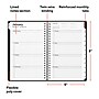 2027 Staples 5" x 8" Weekly & Monthly Planner, Plastic Cover, Black (ST21490-27)~#|#~E2B2C08B-5C03-4F7B-8E32771DDA3F0165_sc7