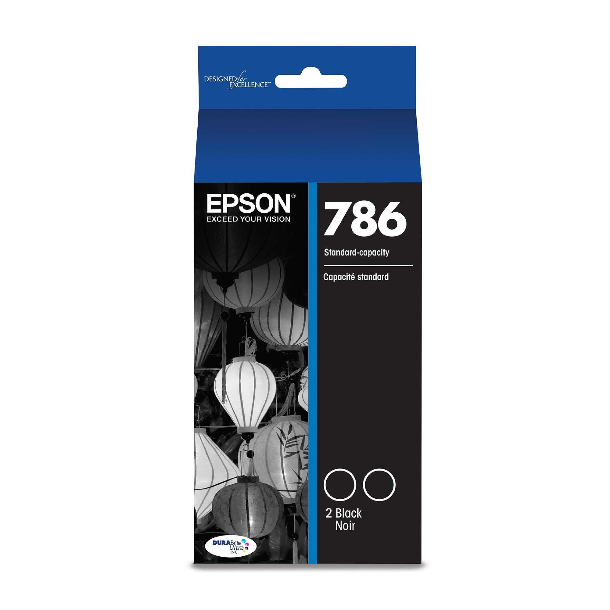 Epson T786 Black Standard Yield Ink Cartridge, 2/Pack Sansujyuku sansujyuku.com