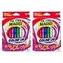 CARIOCA Magic! Washable Kids Markers, Maxi Tip, Assorted Colors, 10/Pack, 2/Bundle (CRA43181-2)~#|#~E2C03D42-4658-419B-BA792F88D37979AC_sc7