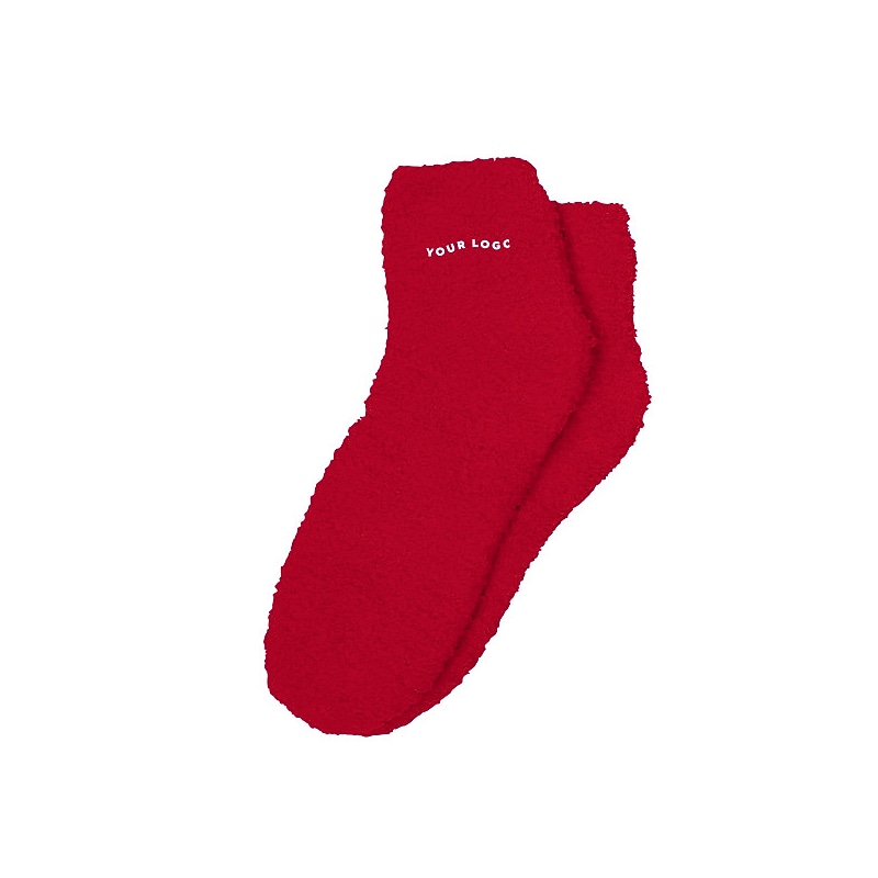 Custom Fuzzy Socks by Staples® Promotional Products image 1