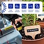 Brother P-touch TZe-335 Laminated Label Maker Tape, 1/2" x 26-2/10', White on Black (TZe-335)~#|#~E2D1FA37-9A89-4566-B6A01762FE43DAB0_sc7