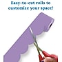 Carson Dellosa Rolled Scalloped Borders, 3" x 65', Lilac (108536)~#|#~E2D2CFF1-CD1B-4C3C-BFCF2EA96D271296_sc7