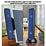 GOgroove SonaVERSE USB Laptop Computer Speaker with Clip-On Portable Soundbar, Blue (GGSVUSB100BLWS)~#|#~E2DD4149-A36E-4835-84F7F149D6717E20_sc7