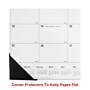 2026 Staples 22" x 17" Monthly Desk Pad Calendar, Unlined, Black/White (ST58448-26)~#|#~E2DDF9E1-26C2-41A8-A59291F258C0CC96_sc7