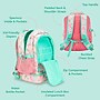 bentgo 2-in-1 Kids Tropical Laptop Backpack, Large (BGBKPAK-TRO)~#|#~E2DED8BE-6968-465D-A7E6B60B998FC419_sc7