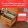 Staples Hanging File Folder, 1/5-Cut Tab, Letter Size, Standard Green, 50/Box (ST266262-CC)~#|#~E2DFB388-5EC4-4E4E-915A80E6D5FF9369_sc7